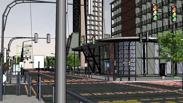 c4d city buildings - Detroit city (updated) by Imagework