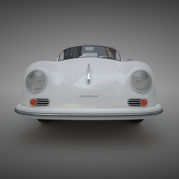 porsche 356 speedster 3d model - Porsche 356 Speedster by semenyuk_tv