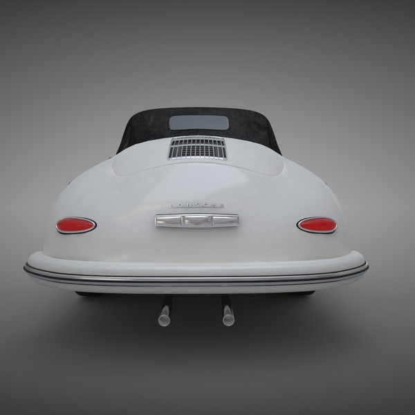 porsche 356 speedster 3d model - Porsche 356 Speedster by semenyuk_tv