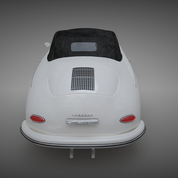 porsche 356 speedster 3d model - Porsche 356 Speedster by semenyuk_tv