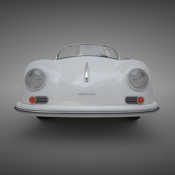 porsche 356 speedster 3d model - Porsche 356 Speedster by semenyuk_tv