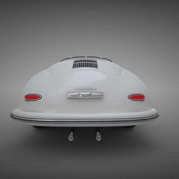 porsche 356 speedster 3d model - Porsche 356 Speedster by semenyuk_tv