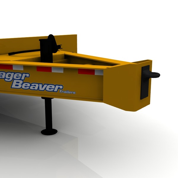 tag trailer 3d model - Eager Beaver 20XPT trailer by bansheewoj