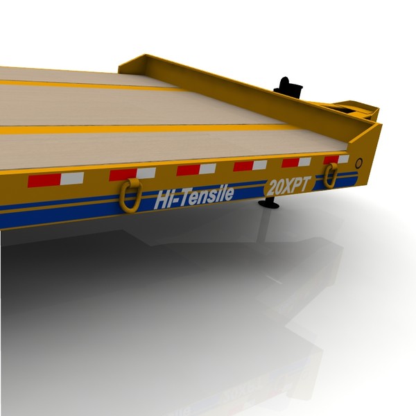 tag trailer 3d model - Eager Beaver 20XPT trailer by bansheewoj