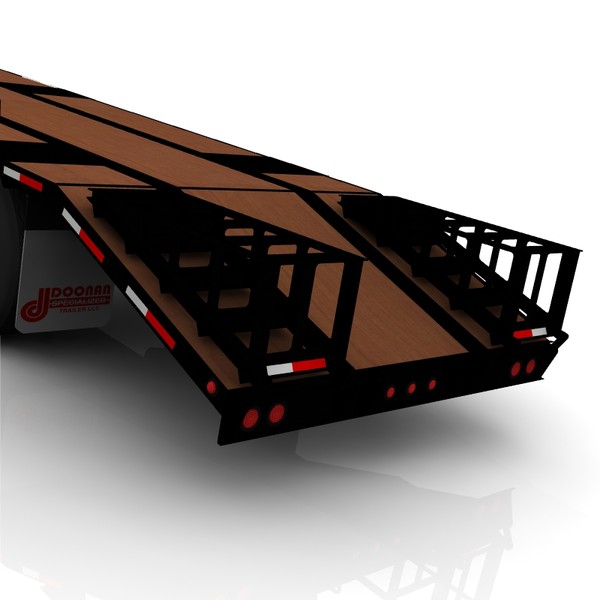 lightwave stepdeck trailer doonan - Doonan 50ft dovetail trailer by bansheewoj