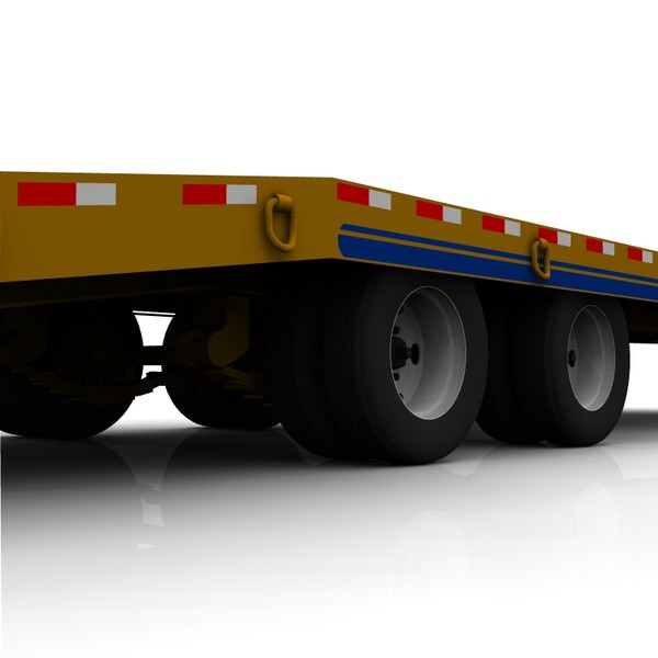 tag trailer 3d model - Eager Beaver 20XPT trailer by bansheewoj