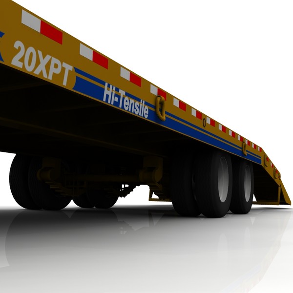 tag trailer 3d model - Eager Beaver 20XPT trailer by bansheewoj