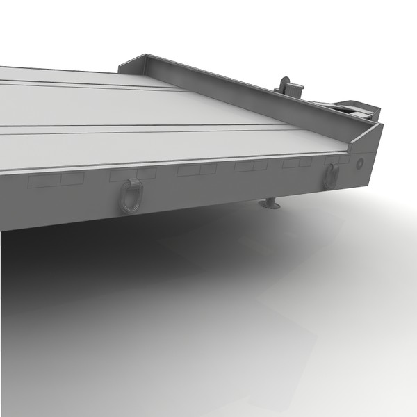 tag trailer 3d model - Eager Beaver 20XPT trailer by bansheewoj
