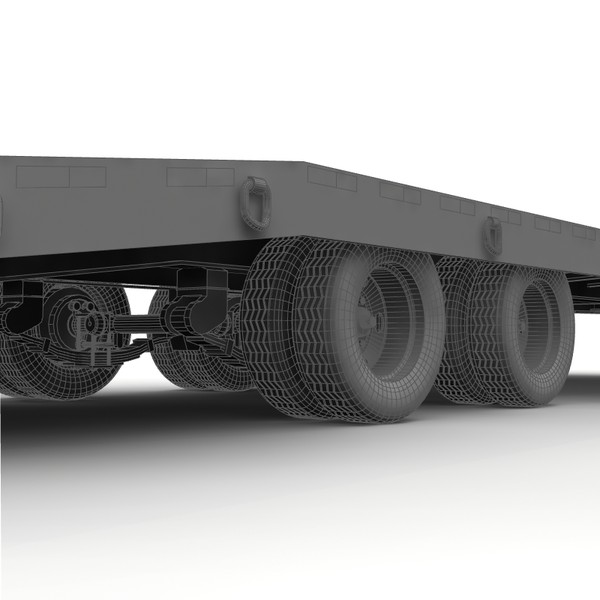 tag trailer 3d model - Eager Beaver 20XPT trailer by bansheewoj
