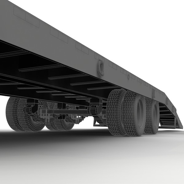 tag trailer 3d model - Eager Beaver 20XPT trailer by bansheewoj