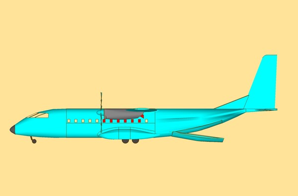 3ds max c-295 aircraft sketchup assembly - C-295 Aircraft SketchUp Assembly Model by RodgerSaintJohn