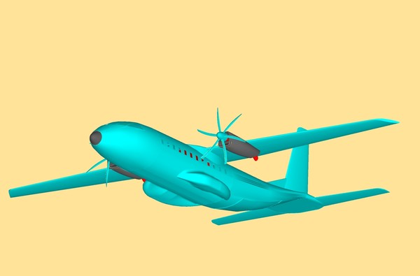 3ds max c-295 aircraft sketchup assembly - C-295 Aircraft SketchUp Assembly Model by RodgerSaintJohn