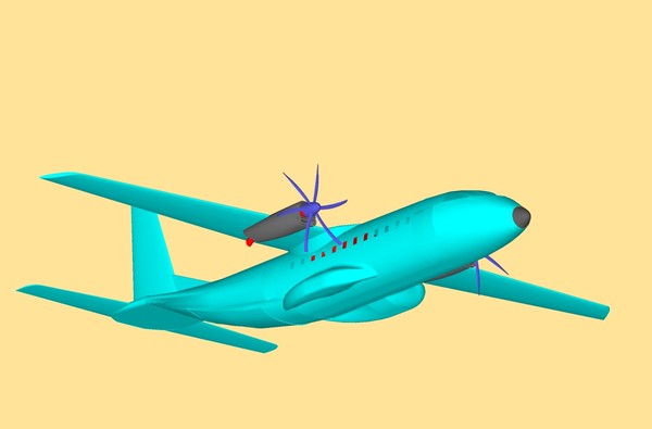 3ds max c-295 aircraft sketchup assembly - C-295 Aircraft SketchUp Assembly Model by RodgerSaintJohn