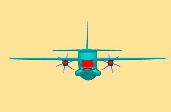 3ds max c-295 aircraft sketchup assembly - C-295 Aircraft SketchUp Assembly Model by RodgerSaintJohn