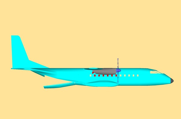 3ds max c-295 aircraft sketchup assembly - C-295 Aircraft SketchUp Assembly Model by RodgerSaintJohn