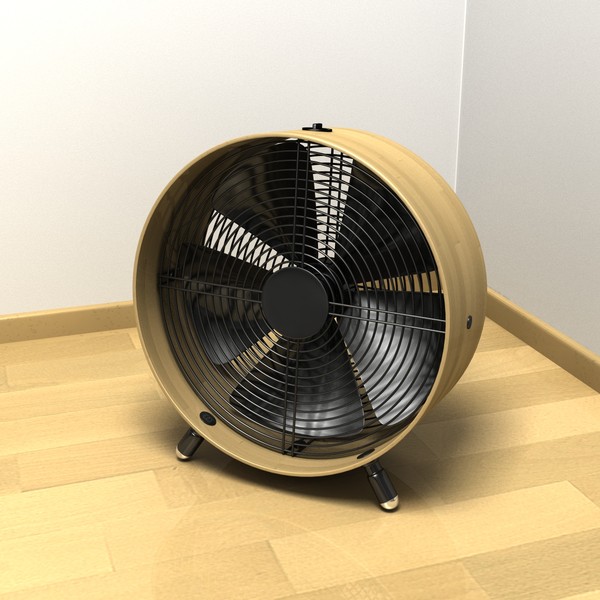 3d model swizz style fan - Swizz Style Fan by HoloDyne Systems