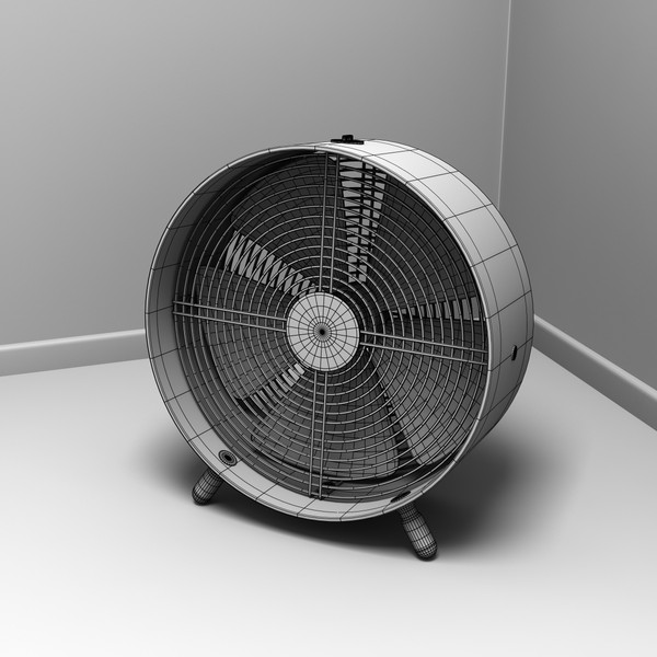 3d model swizz style fan - Swizz Style Fan by HoloDyne Systems