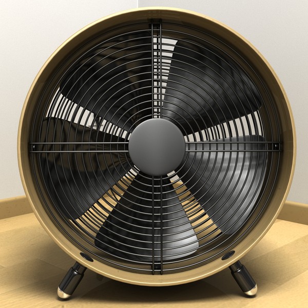 3d model swizz style fan - Swizz Style Fan by HoloDyne Systems