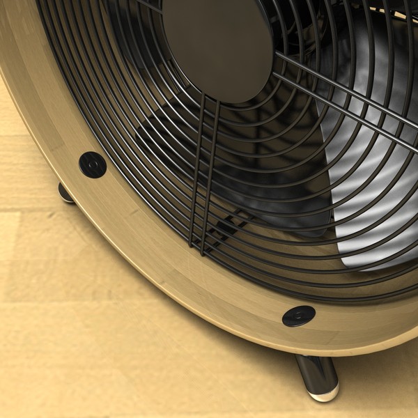 3d model swizz style fan - Swizz Style Fan by HoloDyne Systems
