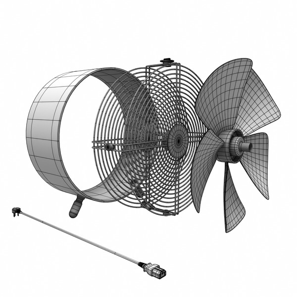 3d model swizz style fan - Swizz Style Fan by HoloDyne Systems