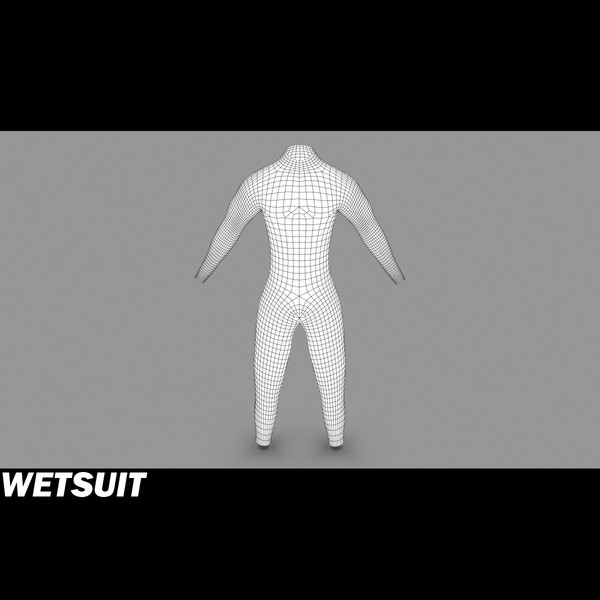 3d wetsuit zone3 - Surfer Uniform -Wetsuit- by POPA_3D
