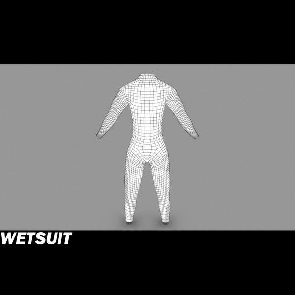 3d wetsuit zone3 - Surfer Uniform -Wetsuit- by POPA_3D