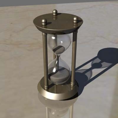 hourglass 3d dxf - Hourglass by mostlysquare