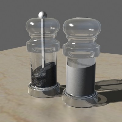 3ds max salt pepper - Salt and Pepper by mostlysquare