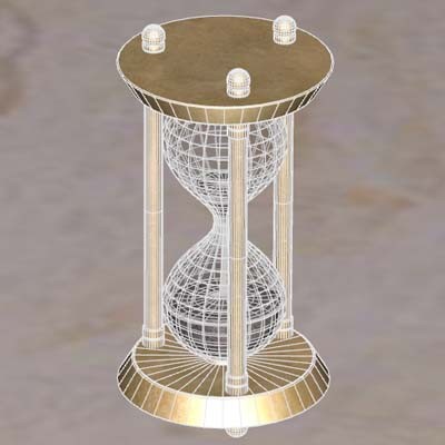 hourglass 3d dxf - Hourglass by mostlysquare