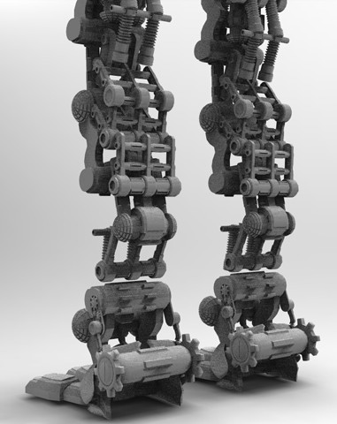 3ds max create robot - Robot Creation Kit Vol1 by Faridz Muhammad