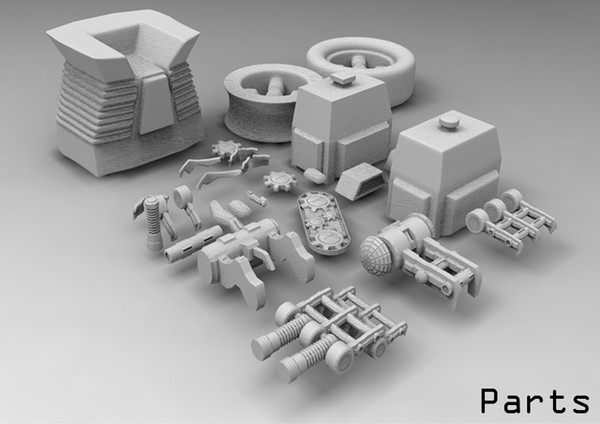 3ds max create robot - Robot Creation Kit Vol1 by Faridz Muhammad