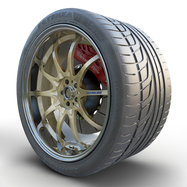 3d wheel volk ce28n model - volk_ce28n.zip by redline_or_nothing