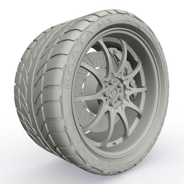 3d wheel volk ce28n model - volk_ce28n.zip by redline_or_nothing