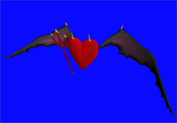 3d demon heart model - DemonHeart.zip by Rabidpixel