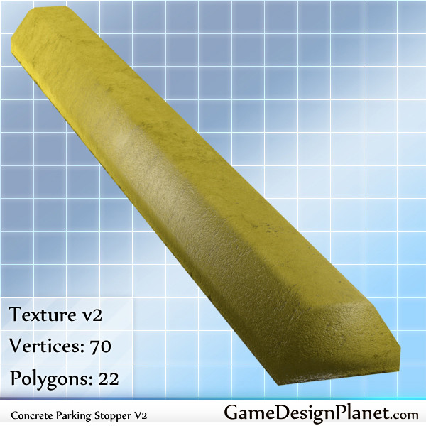 variations parking stopper obj - Parking Stopper by Game Design Planet