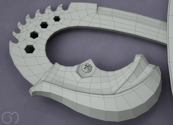 maya riddick s blades - Riddick s blades by goodmesh