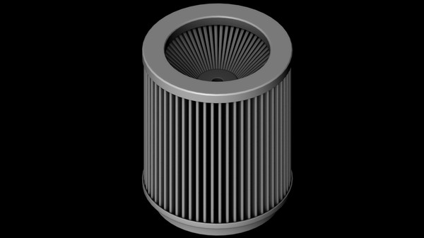 air filter race sport obj - Air Filter Assembly Race Sport by tuann123