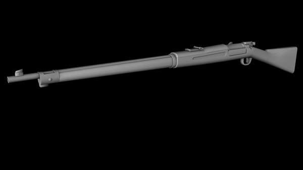 obj krag rifle - Krag Rifle by tuann123