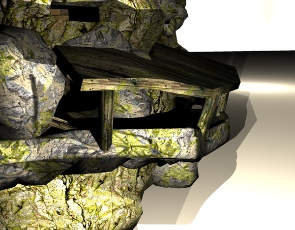 3d cliff interior - Cliff Tavern by k21n
