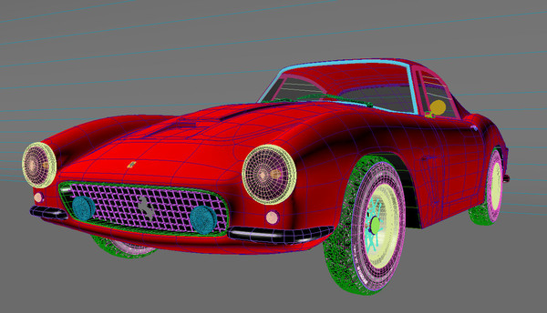 ferrari berlinetta spider 1960 max - FERRARI BERLINETTA SPIDER 1960 by gkruhonja