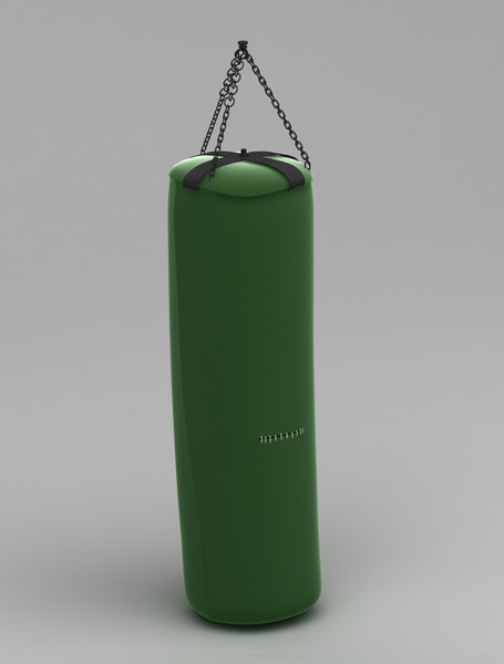 boxing bag 3d obj - Boxing Bag by dentonvanzan