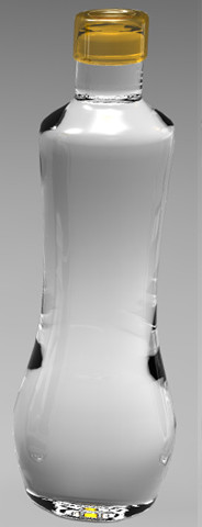 bottles glass set 3d 3ds - Bottles and Glasses Set by Faridz Muhammad