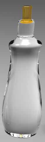 bottles glass set 3d 3ds - Bottles and Glasses Set by Faridz Muhammad