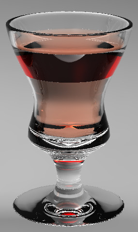 bottles glass set 3d 3ds - Bottles and Glasses Set by Faridz Muhammad