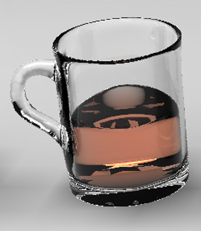 bottles glass set 3d 3ds - Bottles and Glasses Set by Faridz Muhammad