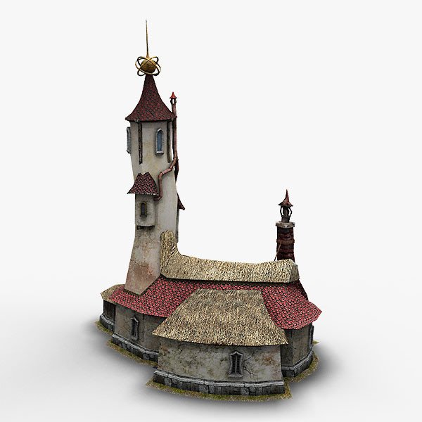 3d wizard shop model - Wizard Shop... by bemola
