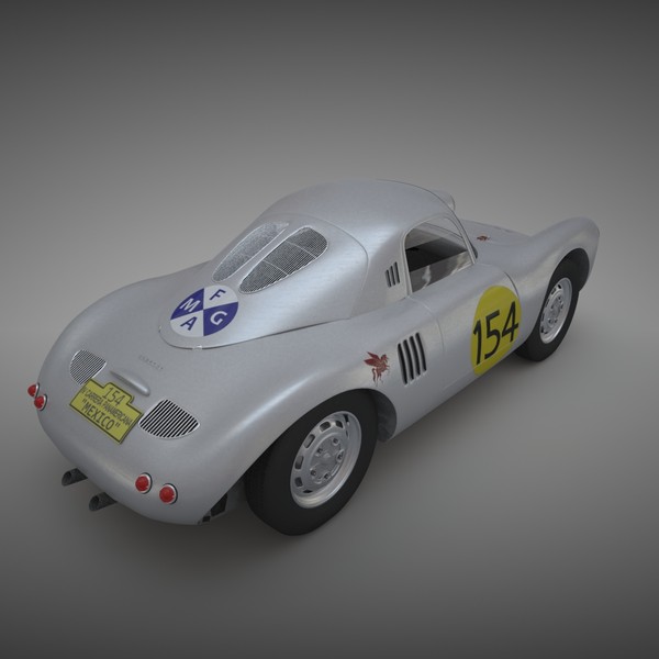 max porsche 550 coupe - Porsche 550 Coupe by semenyuk_tv