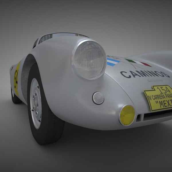 max porsche 550 coupe - Porsche 550 Coupe by semenyuk_tv