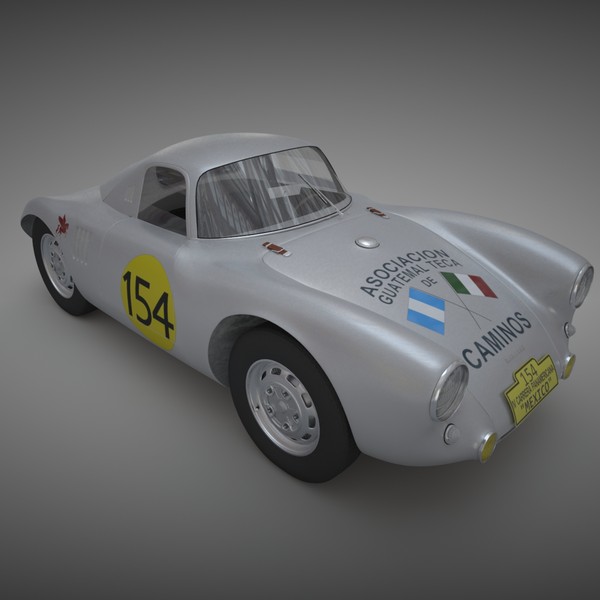 max porsche 550 coupe - Porsche 550 Coupe by semenyuk_tv
