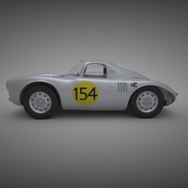 max porsche 550 coupe - Porsche 550 Coupe by semenyuk_tv
